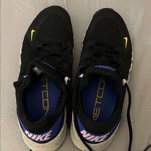 Nike Black and Yellow Athletic Shoes